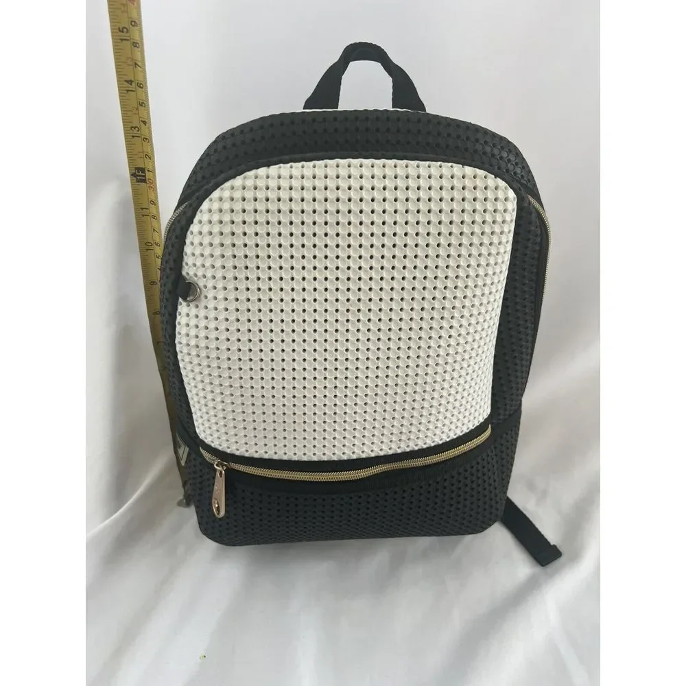 Eight+Nine Black & White Starter Backpack 13x10x4